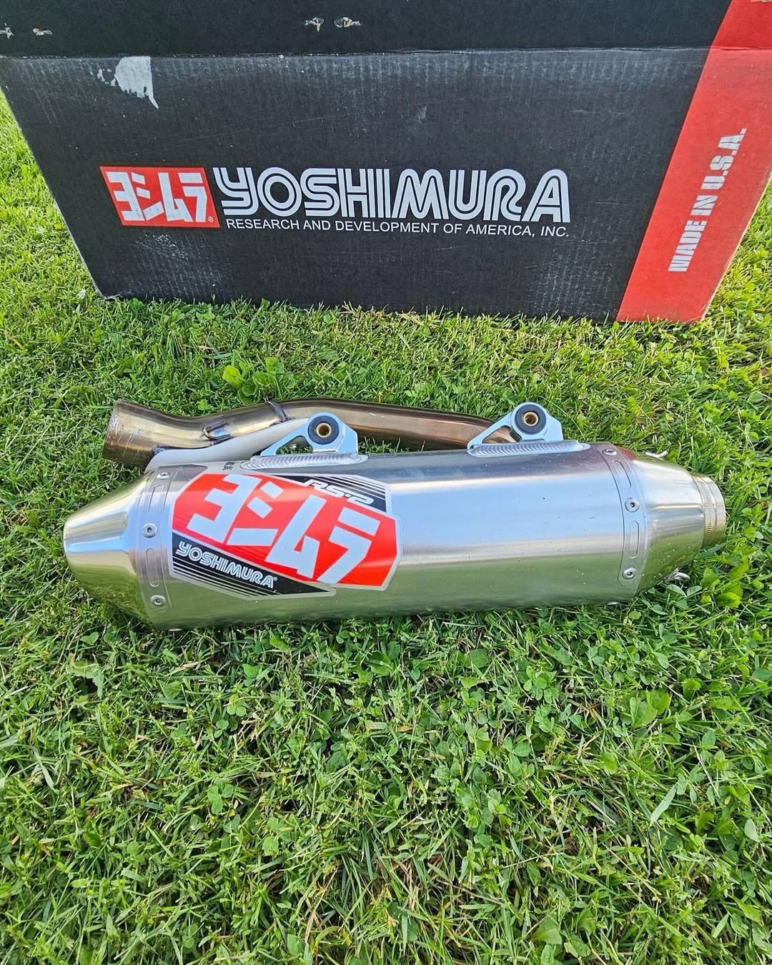 Yoshimura RS2 Slip-On Exhaust for Yamaha YFZ450X/R EFI