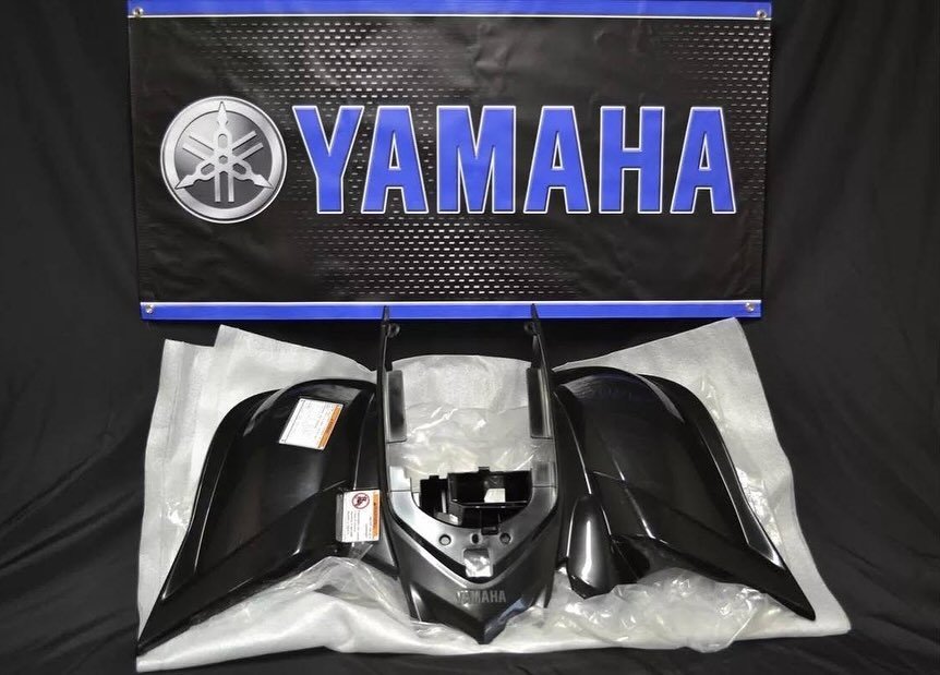 Genuine Yamaha Raptor 700 Fenders Set (2006-2023) - Black/Green - Image 2