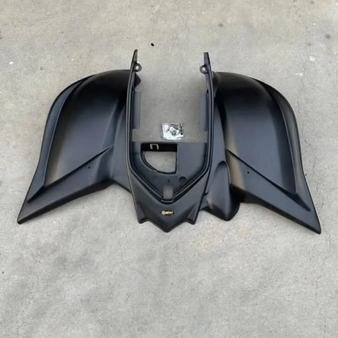 Yamaha Raptor 700 Stealth Black Rear Fender (2006-2024) - Image 2