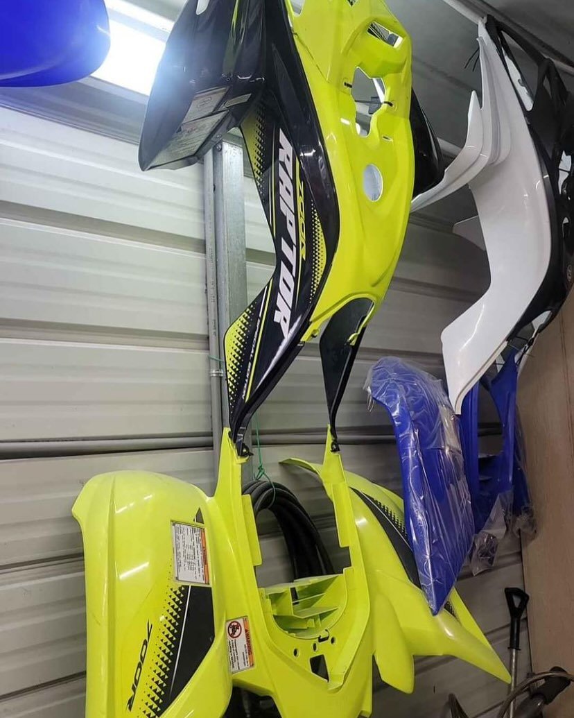 Yamaha Raptor Plastic Body Panels