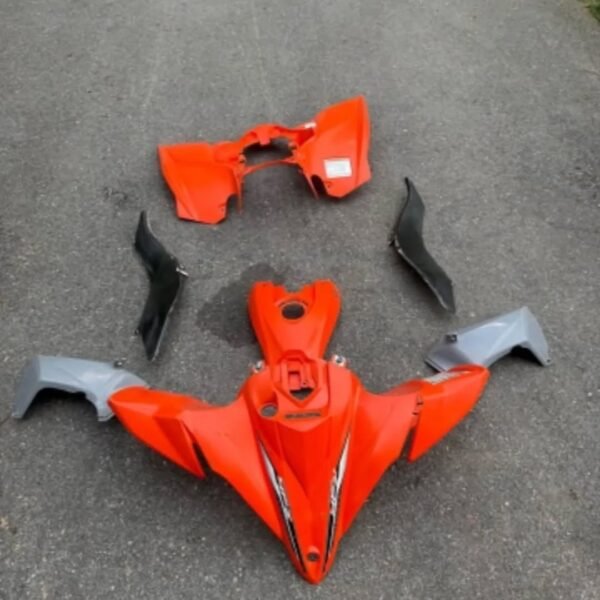 Yamaha YFZ 450 Plastics - Good Condition, No Cracks