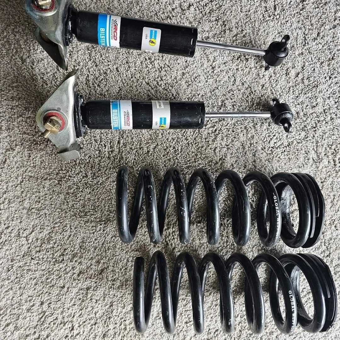 1967-68 Ford Mustang Bilstein Shocks, S-26 Springs & Saddles