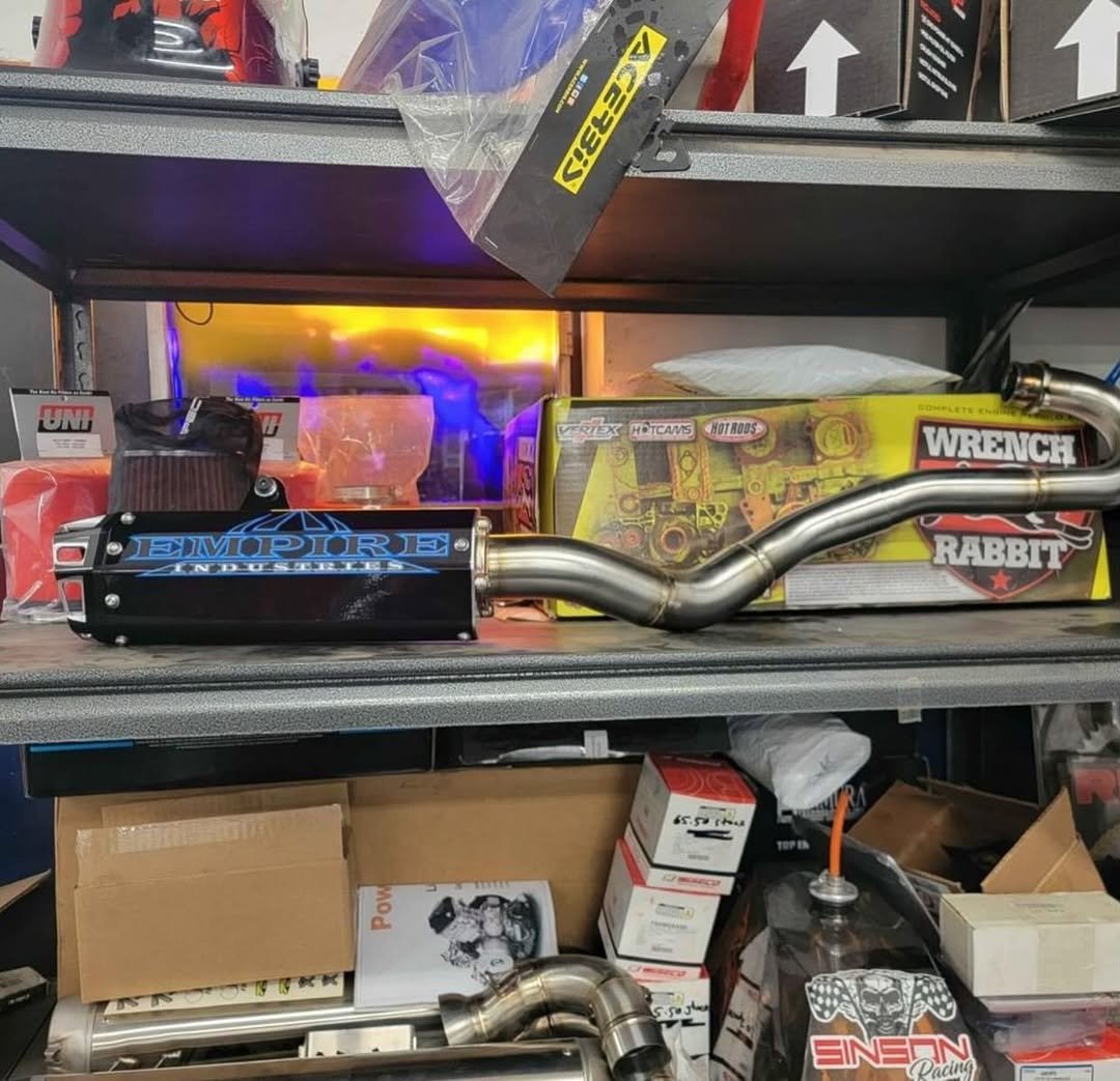 Empire Exhaust System for Yamaha YFZ 450 & Raptor 700 - Image 2