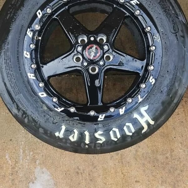 Ford Mustang 17" Racestar Beadlock Rims with Hoosier Slicks