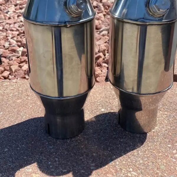 Ford Mustang High Flow Catalytic Converters Pair