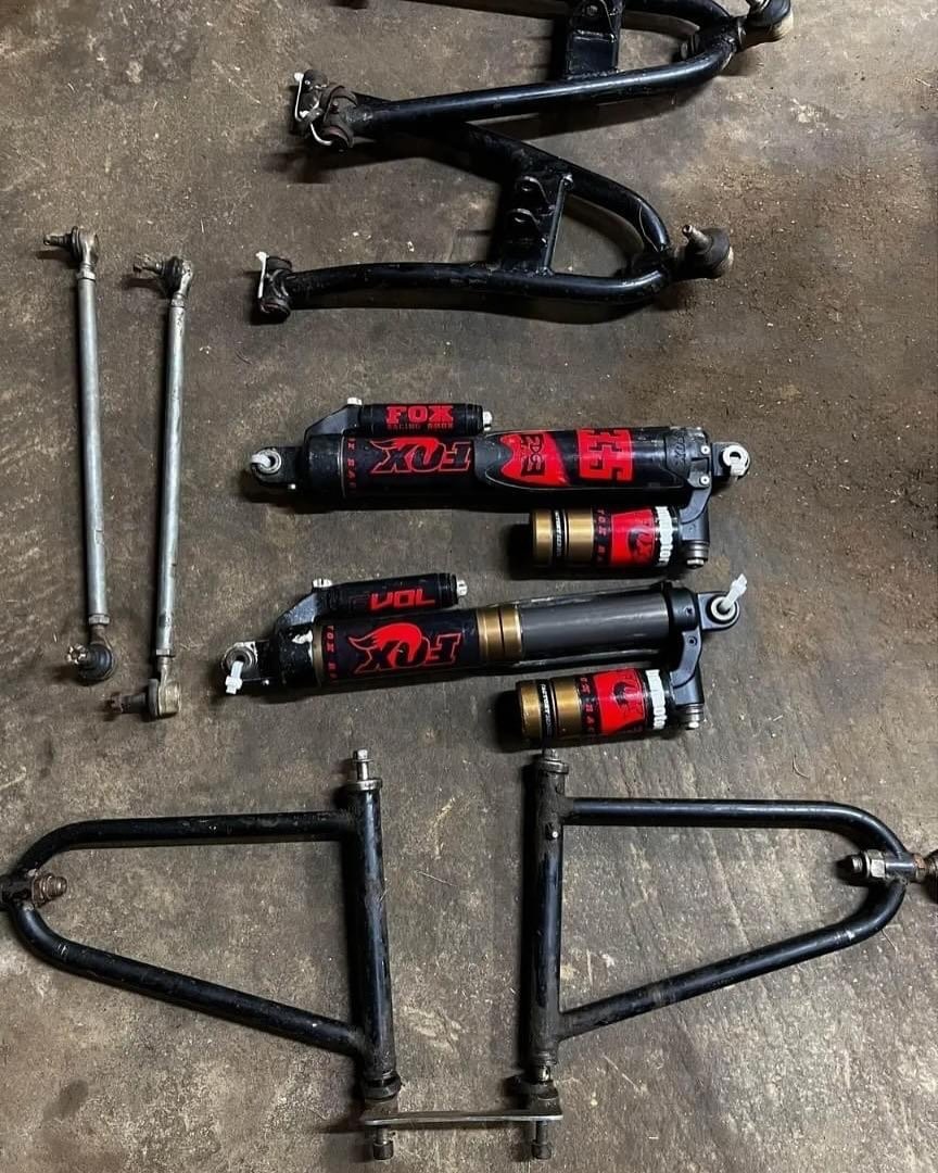 GT Thunder A-Arms Kit with Bracket, Tie Rods, and Fox Floats for Yamaha YFZ450X - Image 4