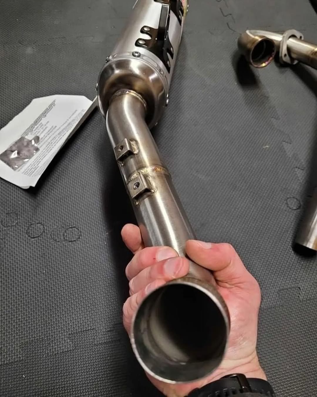 Pro Circuit T-6 Stainless Single Exhaust System for Yamaha Raptor 700R (2015-2023) - Image 6